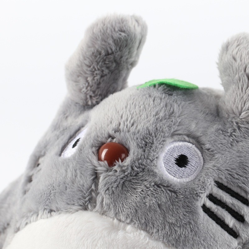 Cute Doll Totoro Plush Cute Plush Cat Japanese Anime Doll Totoro Lotus Leaf Children's Toy Birthday
