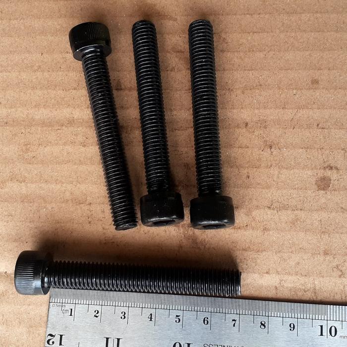 NEW BAUT L BAJA M10X70 / BAUT L BAJA M10 X 70 / BAUT L M10X70 BAJA HITAM