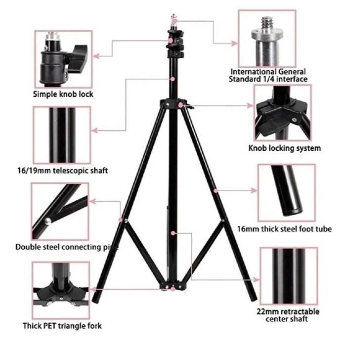 Tripod Lipat Laser Level 16 4D 12 3D Line Kamera Smartphone