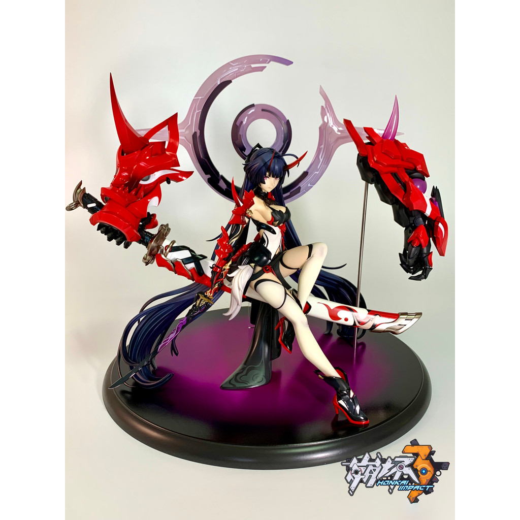 Original APEX-TOYS Honkai Impact 3 Raiden Mei Figure Statue Herrscher of Thunder 1/8 PVC Models