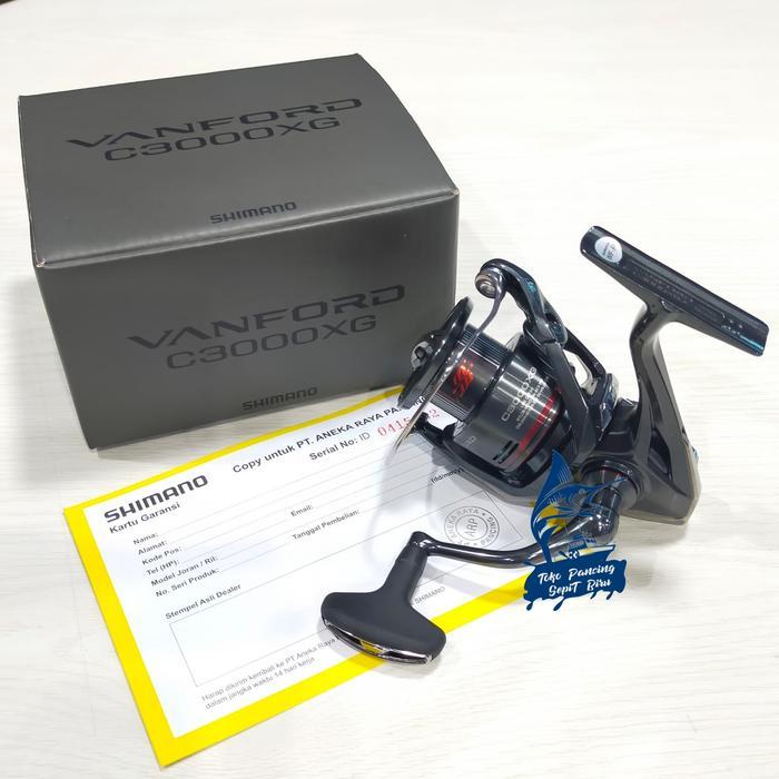 REEL SPINNING SHIMANO VANFORD 500 1000 2500 3000 4000 5000 NEW 2024 GARANSI RESMI - 2500SHG
