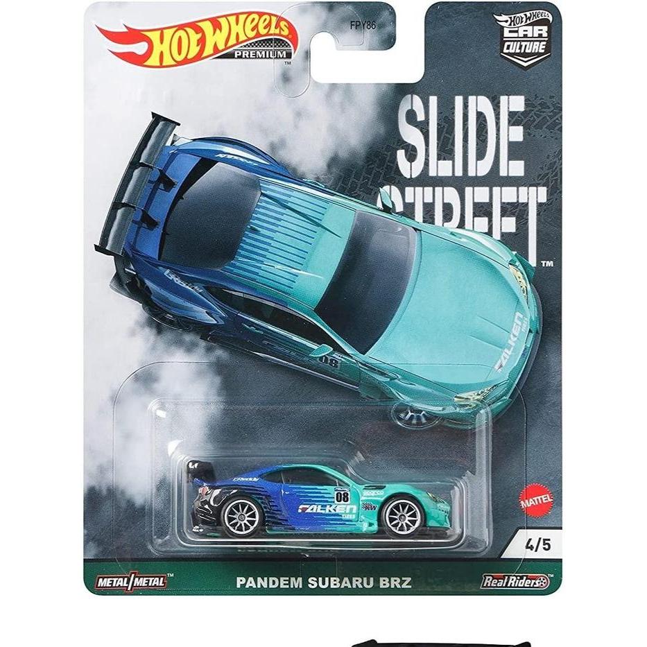 1/64 Pandem Subaru Brz Hotwheels Slide Street Hot Wheels Diecast Terbaru