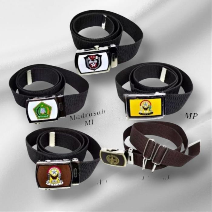 grosir 12 pcs sabuk sekolah SD SMP SMA Pramuka madrasah sabuk sekolah Stainless - SD kecil