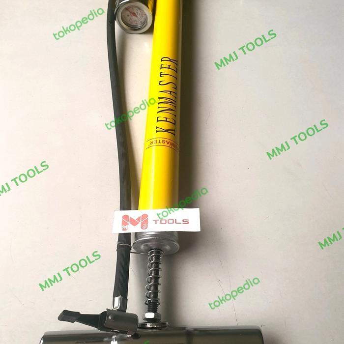 Promo Pompa Sepeda Kenmaster Tabung + Meter- Pompa Angin Kenmaster + Meter Terlaris