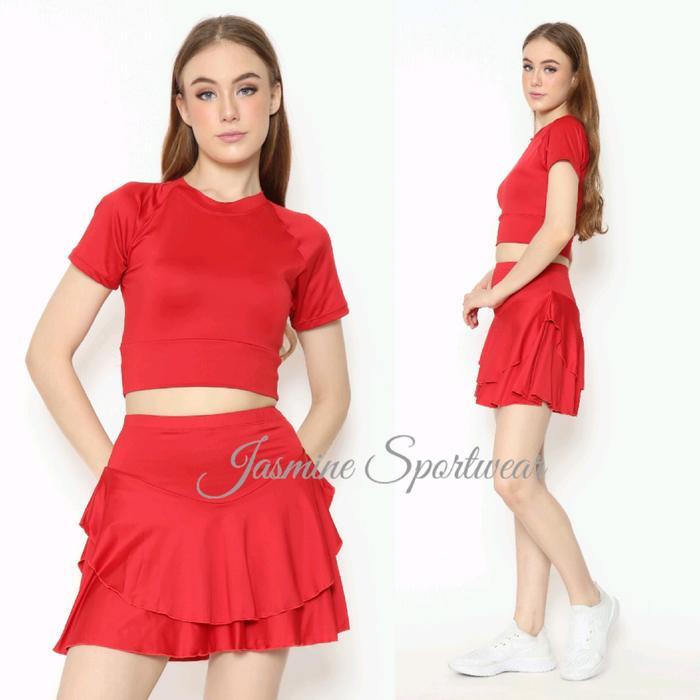 JASMINE - Belly Dance Skort GLORIA / Rok Mini Celana Pendek Senam Tenis Belly Dance