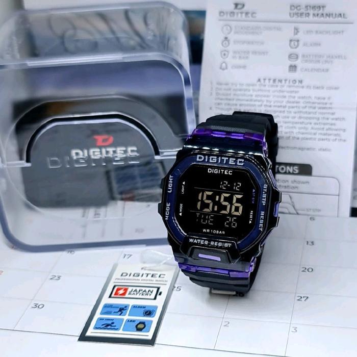 Promo Jam Tangan Digitec Dg 5169 / Jam Tangan Pria Anak Digitec 5169 Original Water Resist Original