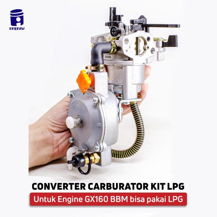 CONVERTER KARBURATOR KIT LPG MESIN GX 160 / CARBURATOR LPG GX160 PROMO TERMURAH