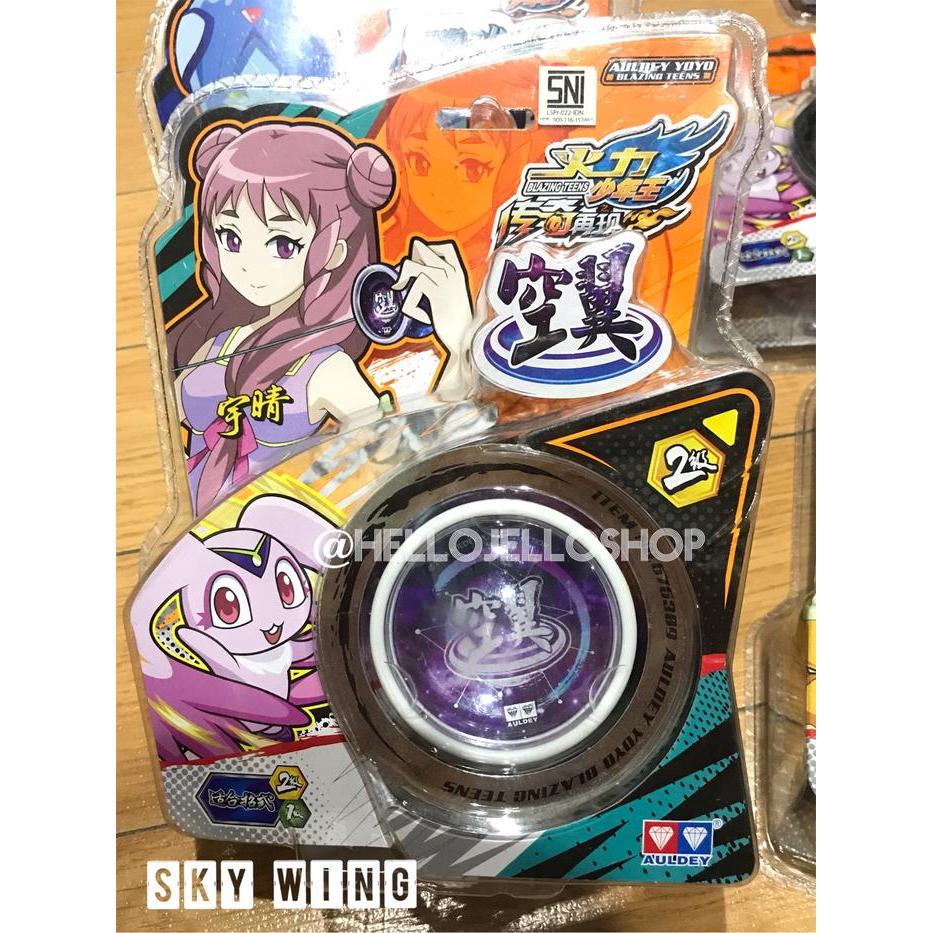 YOYO AULDEY BLAZING TEENS FLAME TER SKY WINGS THUNDER HADES