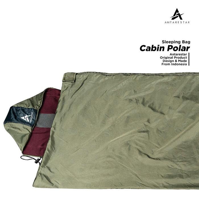 Eiger - ANTARESTAR Official Sleeping Bag Cabin Polar bulu Kantung Tidur Hangat Sleeping Bag Camping