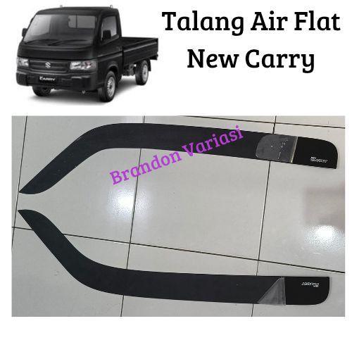 Talang air suzuki new carry flat/side visor super premium/aksesoris mobil carry