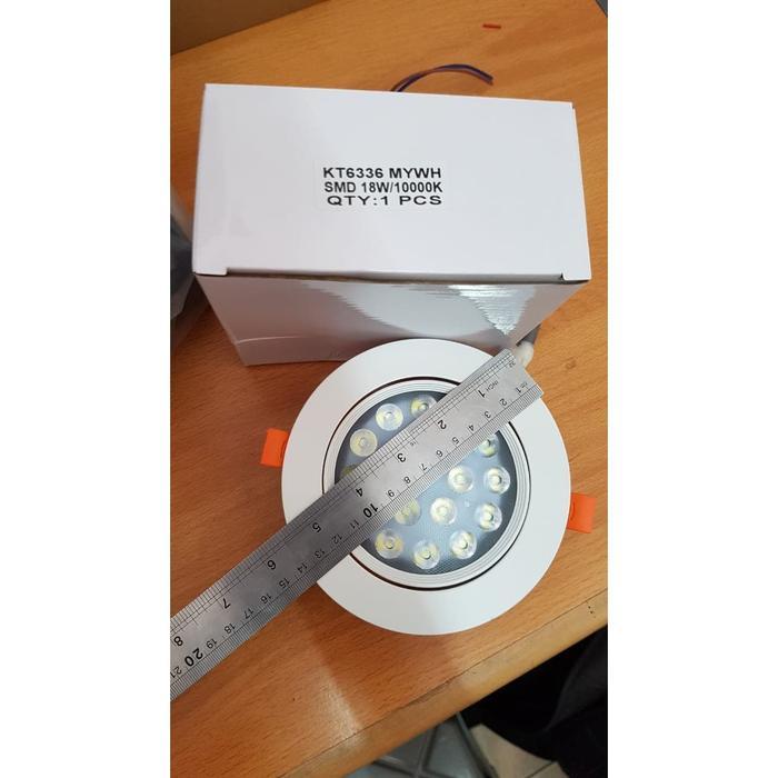 KINGTAS LAMPU LED DOWNLIGHT 18 WATT
