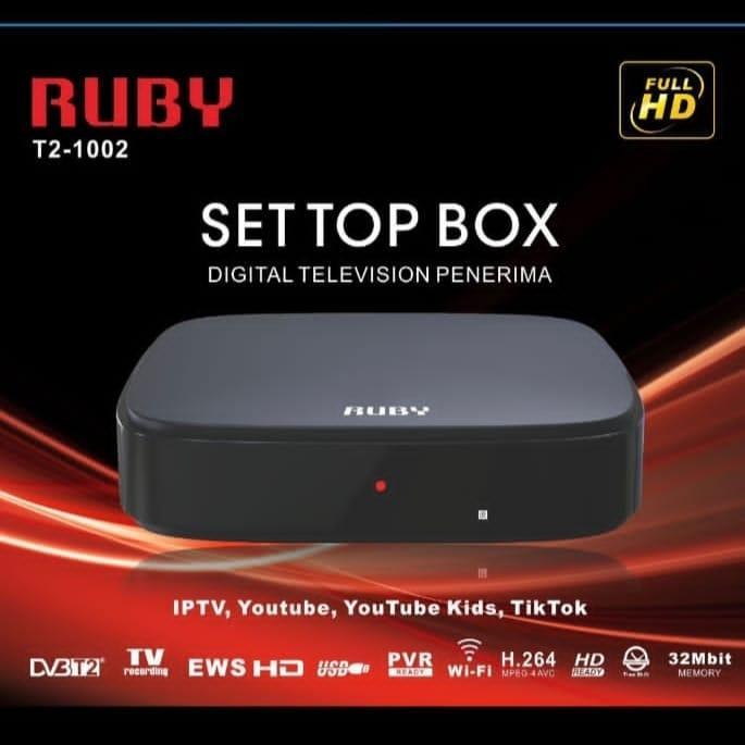 Promo Dekoder Tv Digital Receiver Tv Digital Penangkap Tv Digital Dvbt2 Original