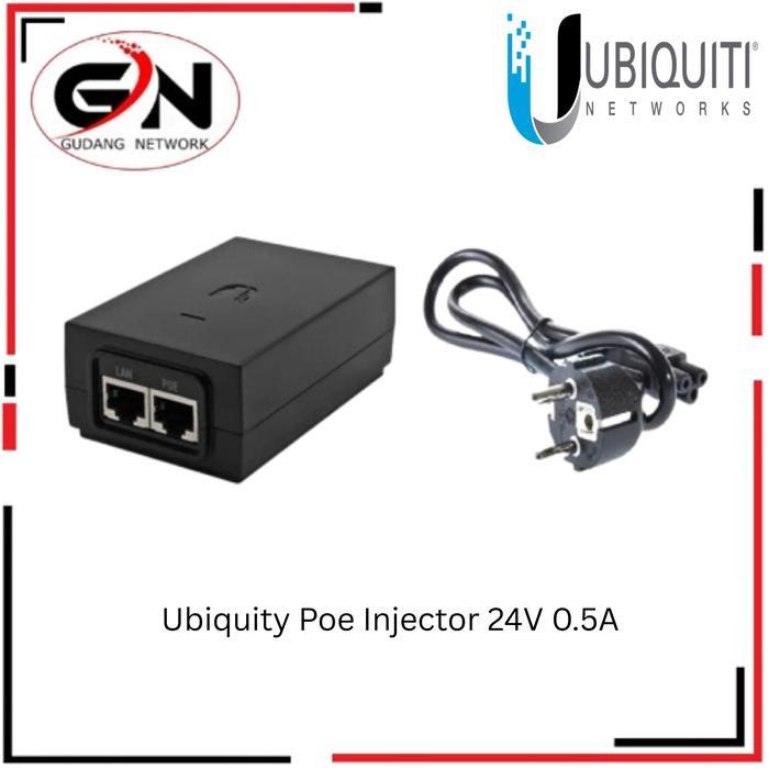 Ubiquity Poe Injector 24V 0.5A