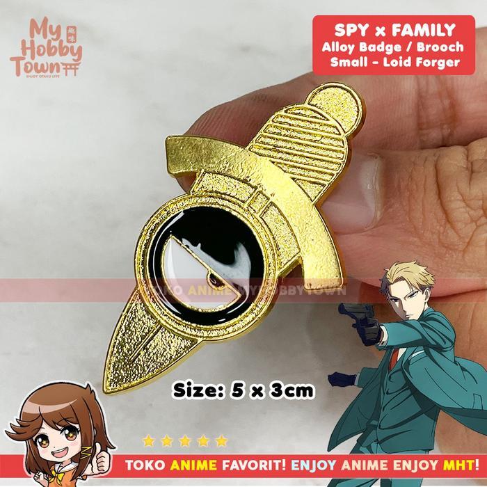 Pin Brooch Spy Family Loid Forger Cosplay Anime