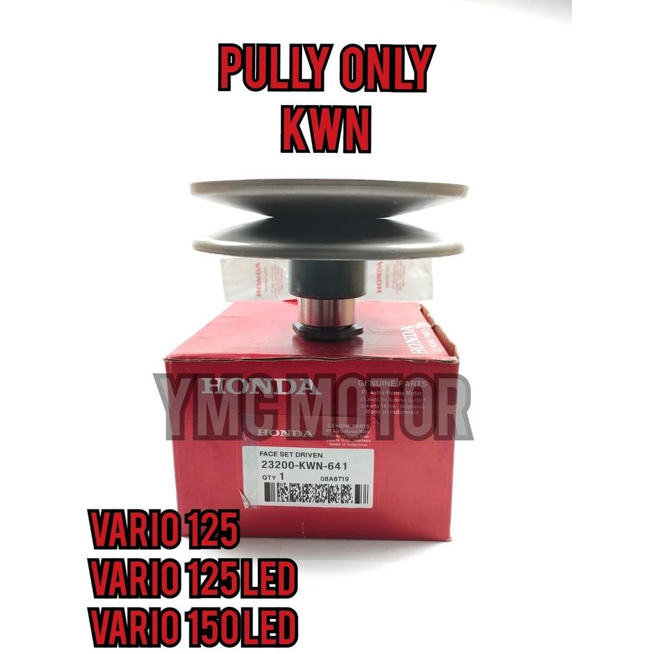 Pully Pulley Only Kwn Honda Vario 125,Vario 125 Led,Vario 150 Led
