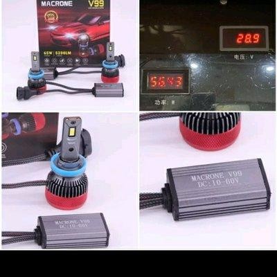 Lampu Led Mobil Canbus Macrone V99 -65Watt - 12Volt.