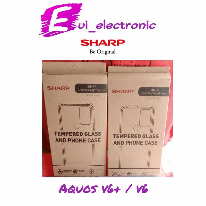 SHARP SOFT CASE ORI AQUOS V6+ / V6
