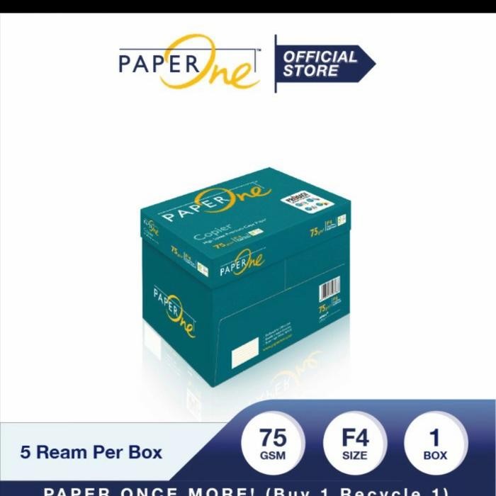 

Kertas Hvs Paperone F4 75 Gram 1 Box