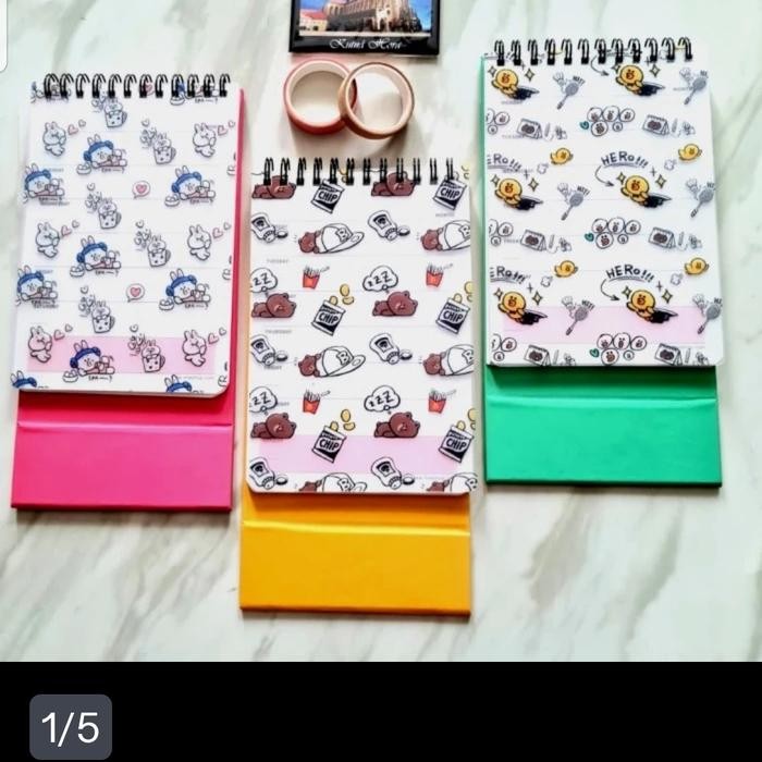 

Terbaru! Standing Weekly Planner Line Friends Character