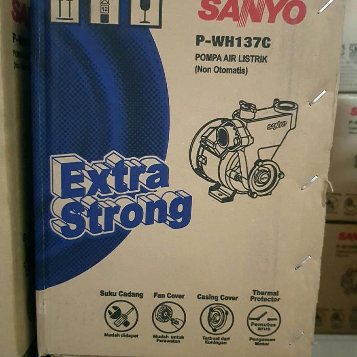 POMPA AIR SANYO P-WH 137C/POMPA AIR P-WH 137 C NON OTOMATIS