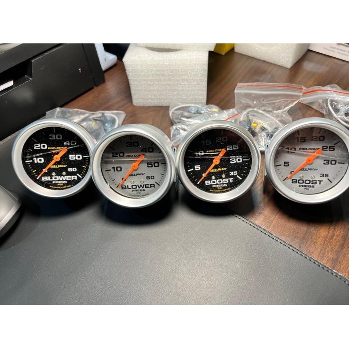 Autometer Boost Meter 35 PSI Boost Meter 60 PSI