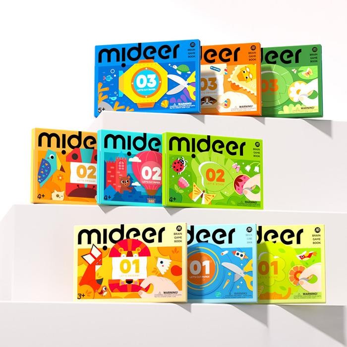 

Pilihan- Mideer Brain Gamebook Origami Cut Paper Sticker Level Up Latihan