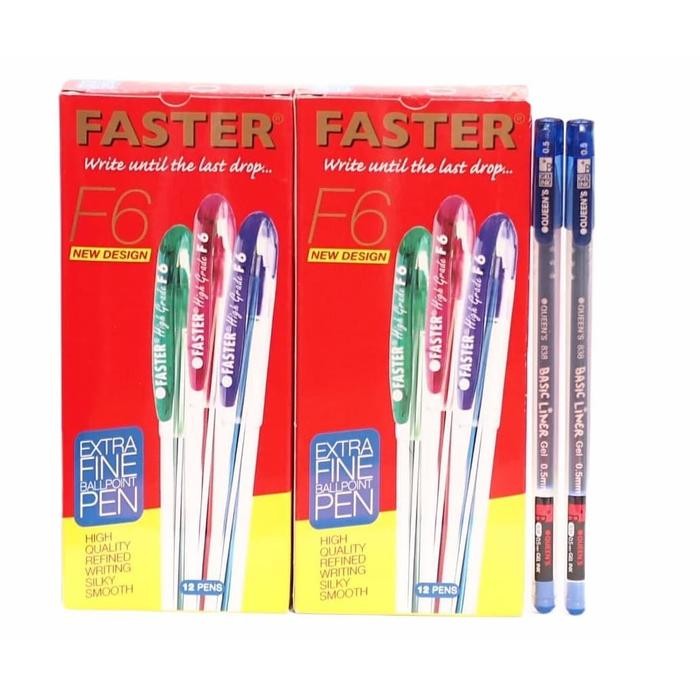 

Faster Bundling 2 Lusin F6 + 2 pc Queen gel blue