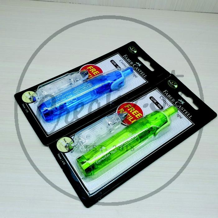 

Faber Castell Faber-Castell Correction Tape Tip Ex Kertas Qjr 506 + Refill