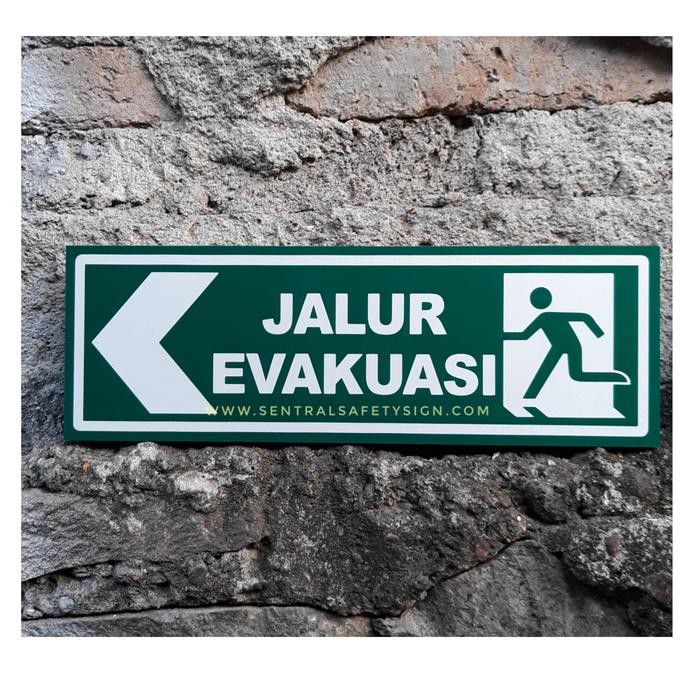 

JALUR EVAKUASI 15X50CM