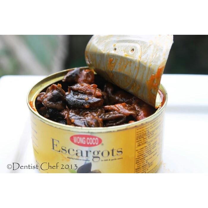 

ASLI Escargots Escargot Chili & Garlic Bekicot Makanan Khas Perancis READY STOCK