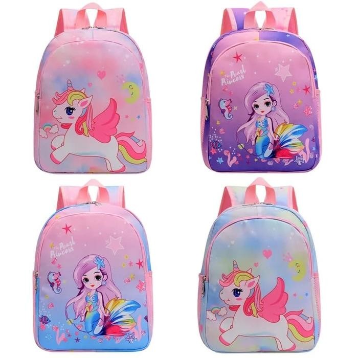 

Tas Ransel SD Anak Perempuan Motif Unicorn & Mermaid
