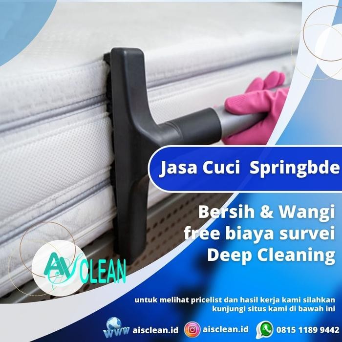 King Koil Latexs - Cuci Springbed Ukuran 180 X 200
