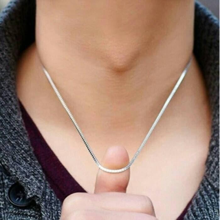 Pilihan- Kalung Emas Pria Wanita Kalung Titanium Kalung Keren Kalung Silver