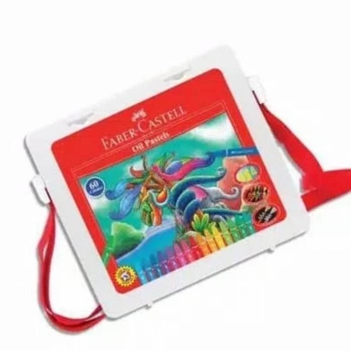 

NEW PRODUK CRAYON HEXAGONAL/ OIL PASTEL FABER-CASTELL 60 WARNA MAWAR-89