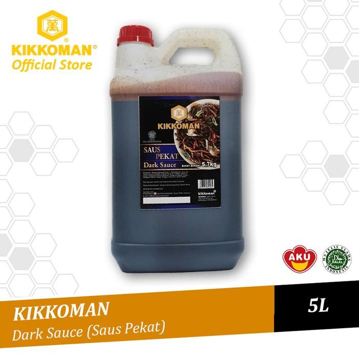 

ASLI Kikkoman Dark Sauce Saus Pekat Halal Jerigen 5L READY STOCK