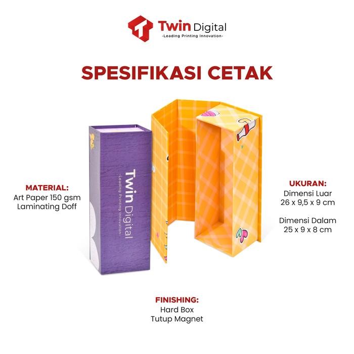 Pilihan- Hard Box Premium Custom Tutup Magnet