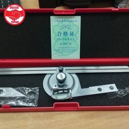 

Combination Square 0-360 Derajat Universal Bevel Protractor 0-360