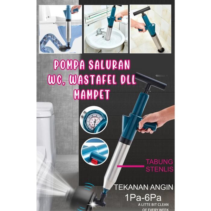 POMPA PENDORONG PIPA AIR WC MAMPET, KRAN AIR, WASTAFEL MAMPET