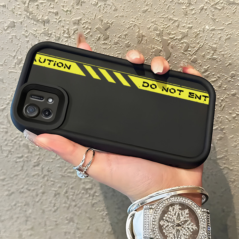 Casing Hp OPPO A16K OPPO A16E Case Softcase Kesing Karakter garis pola Casing silikon Cantik kasing 