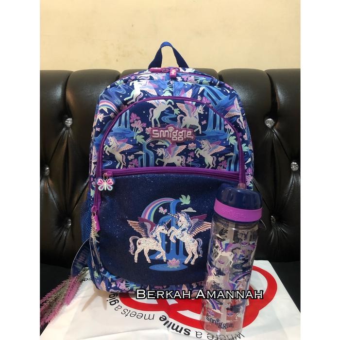 smiggle set unicorn tas n botol tas smiggle ori Kode 617