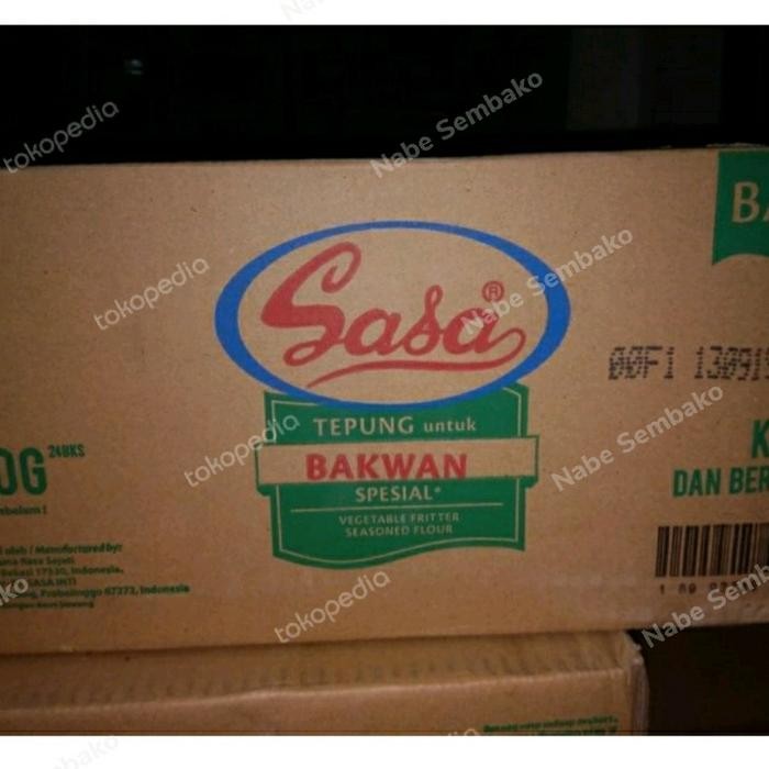 

DISKON Tepung Bakwan Sasa 250gr per dus (24bks) READY STOCK