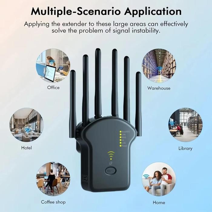 Wifi Repeater Wireless/Repeater Wifi 6 Antena 300Mbps/300Mbps Nirkabel/Repeater Wiffi 5g/Wi-Fi