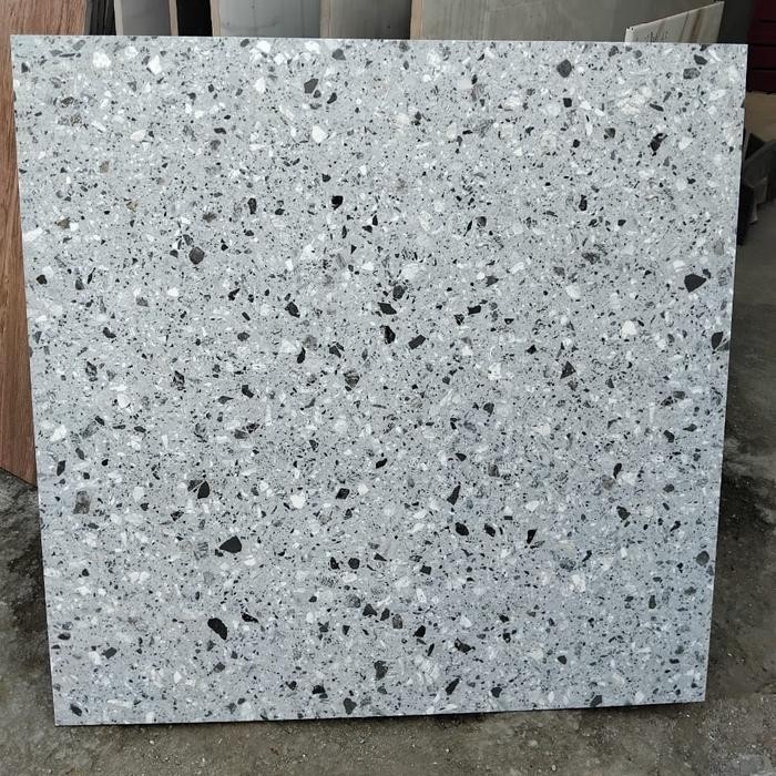 Pilihan- Keramik 60X60 Terazo Abu Matt / Terasso / Bintik Terazzo / Teraso