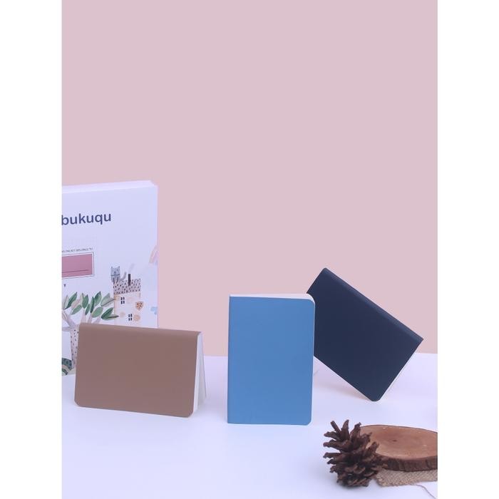 

Bukuqu Notebook Softcover A6 #Rabbat - Notebook Kulit Premium - Cream Paper