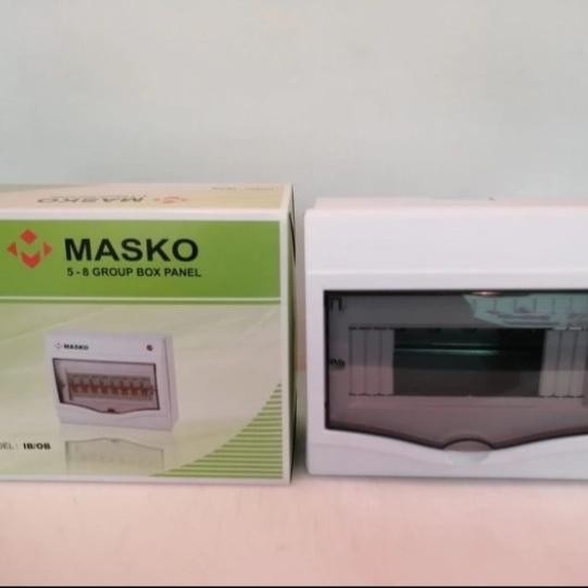 MASKO Box MCB 8 Group Inbow Outbow 9808 / 5 - 8 Grup Box Panel MCB Masko