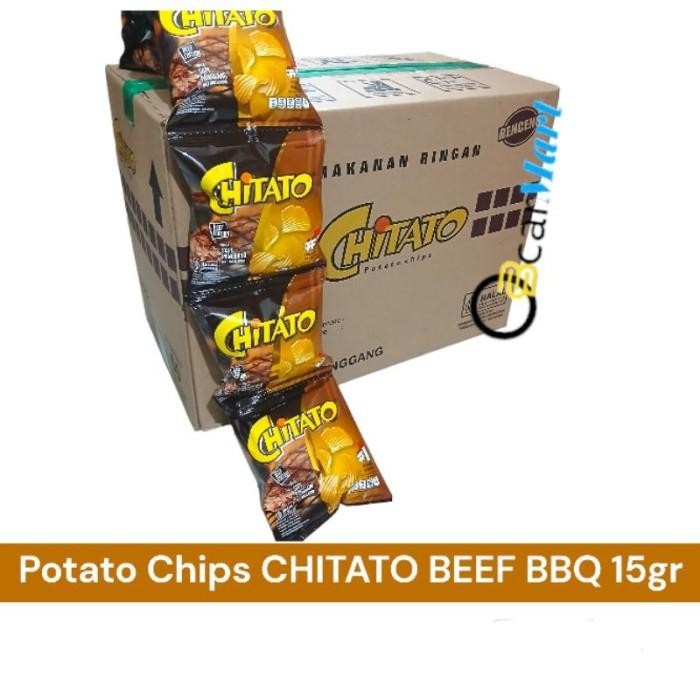 

CHITATO Sapi Panggang Beef BBQ 1 Dus isi 6 Renceng 15g