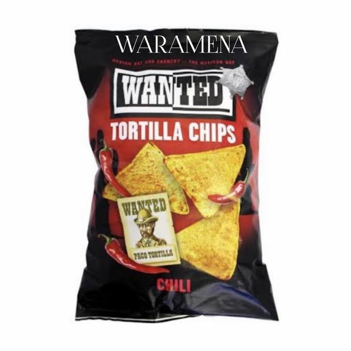 

WANTED TORTILLA CHIPS CHILI 200gr