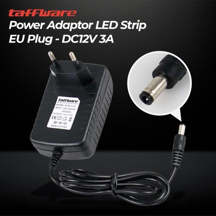 Power Adaptor 3A 12V 5.5mm Amplifier Pompa DC Lampu Strip CCTV Router PRODUK MULTIFUNGSI UNTUK RUMAH