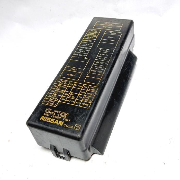 Tutup Cover Fuse Box Sekring Bagian Mesin Nissan Xtrail T30  Ori Copotan