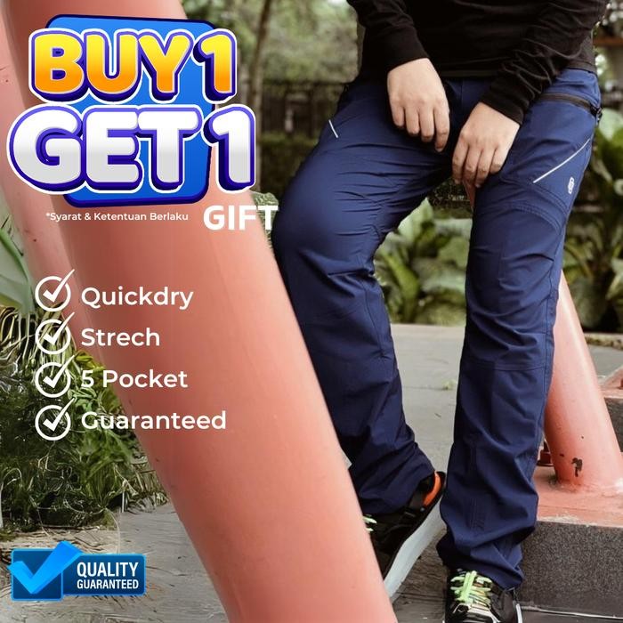 Eiger Sport - Celana Gunung Outdoor Celana Panjang Sepeda Outdoor Pria Avaress